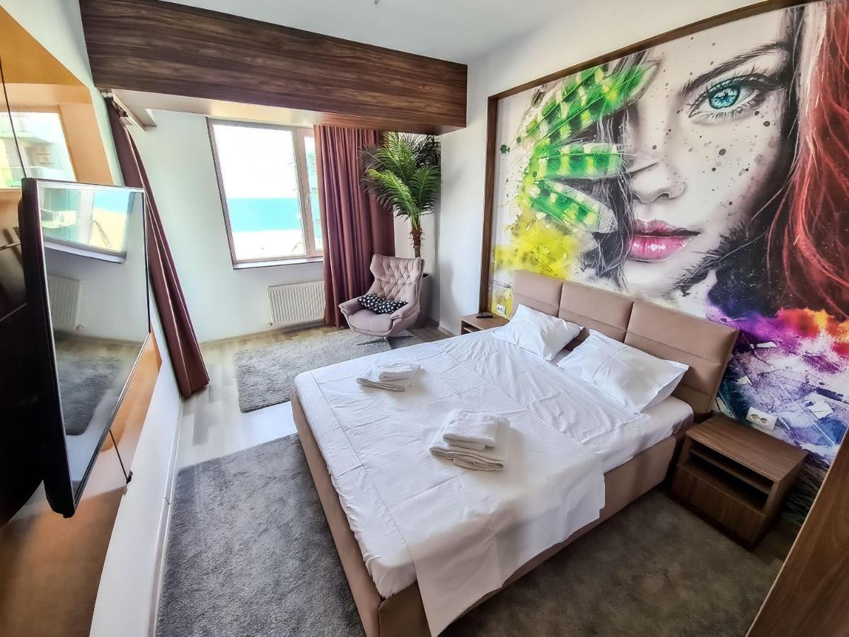 Deluxe Apartment 2 Rooms With Sea View Mamaia Exterior foto